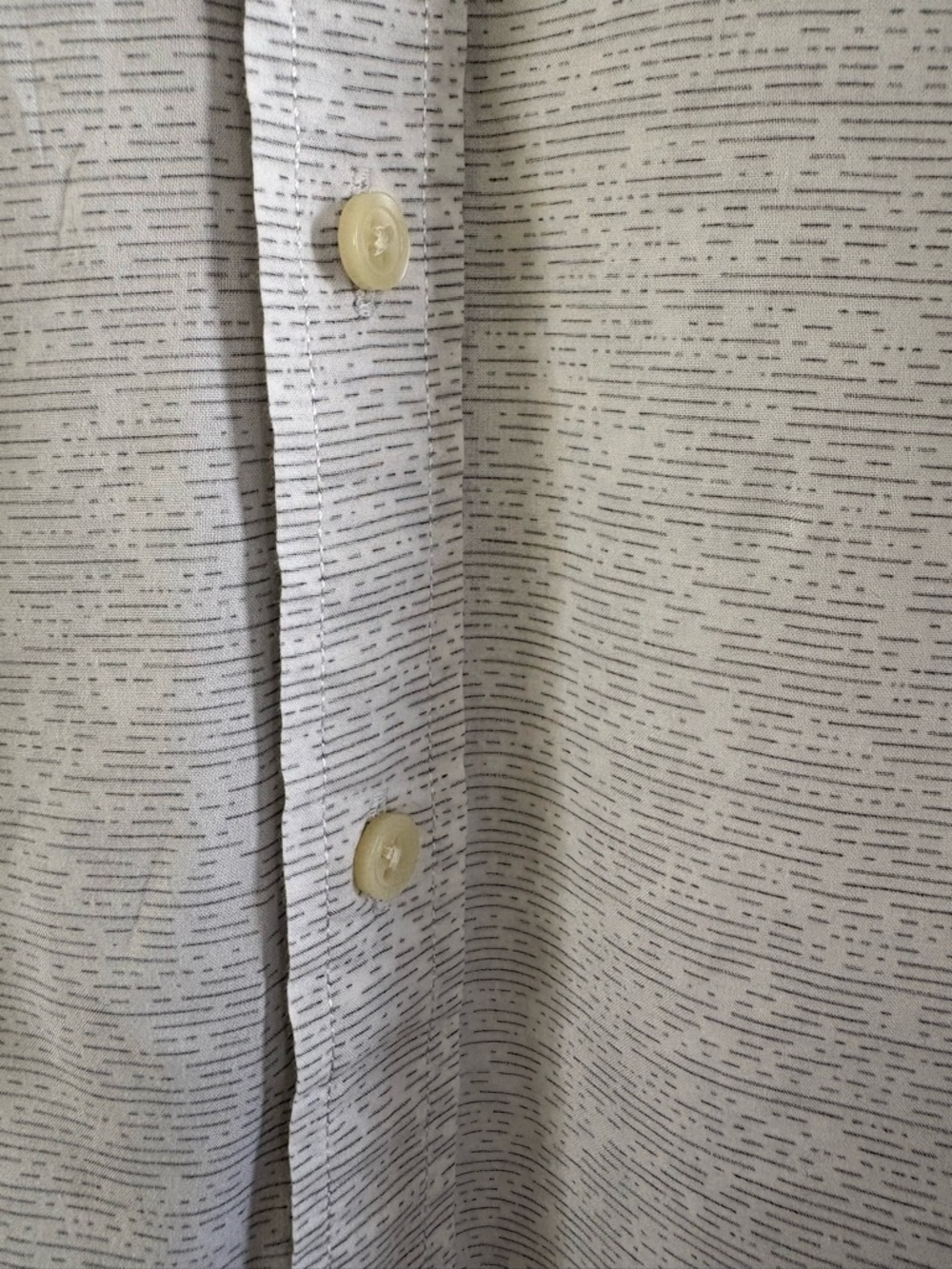 Banana Republic Light Gray Button-Down Shirt Men’s XS - Picture 5 of 6